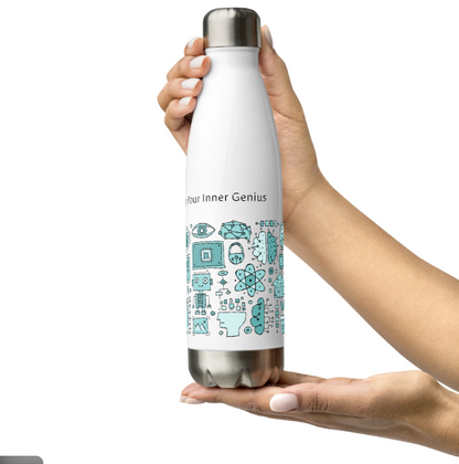 Bouteille - Gourde isotherme en inox 750 ml - Petite Rebelle (Design A&C My Créa)