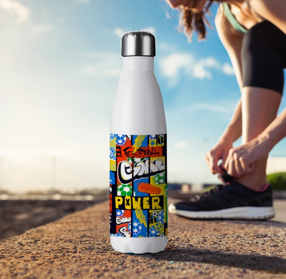 Bouteille - Gourde isotherme en inox 750 ml - Petite Rebelle (Design A&C My Créa)