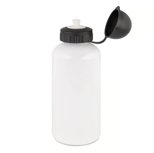 Gourde Sport en aluminium 600 ml - personnalisable avec votre photo - texte - design