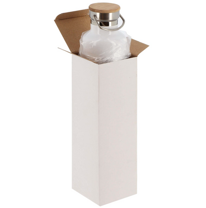 Bouteille - Gourde isotherme 750 ml inox bambou - "J'peux pas J'ai Chasse !" (A&C My Créa)