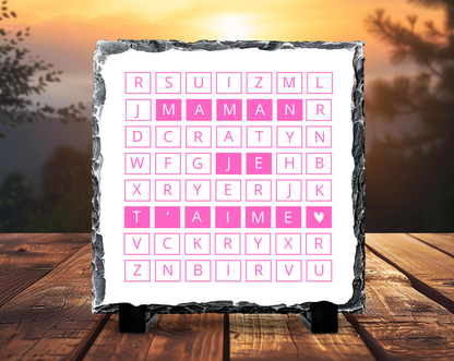 Ardoise décorative –  Maman je t’aime