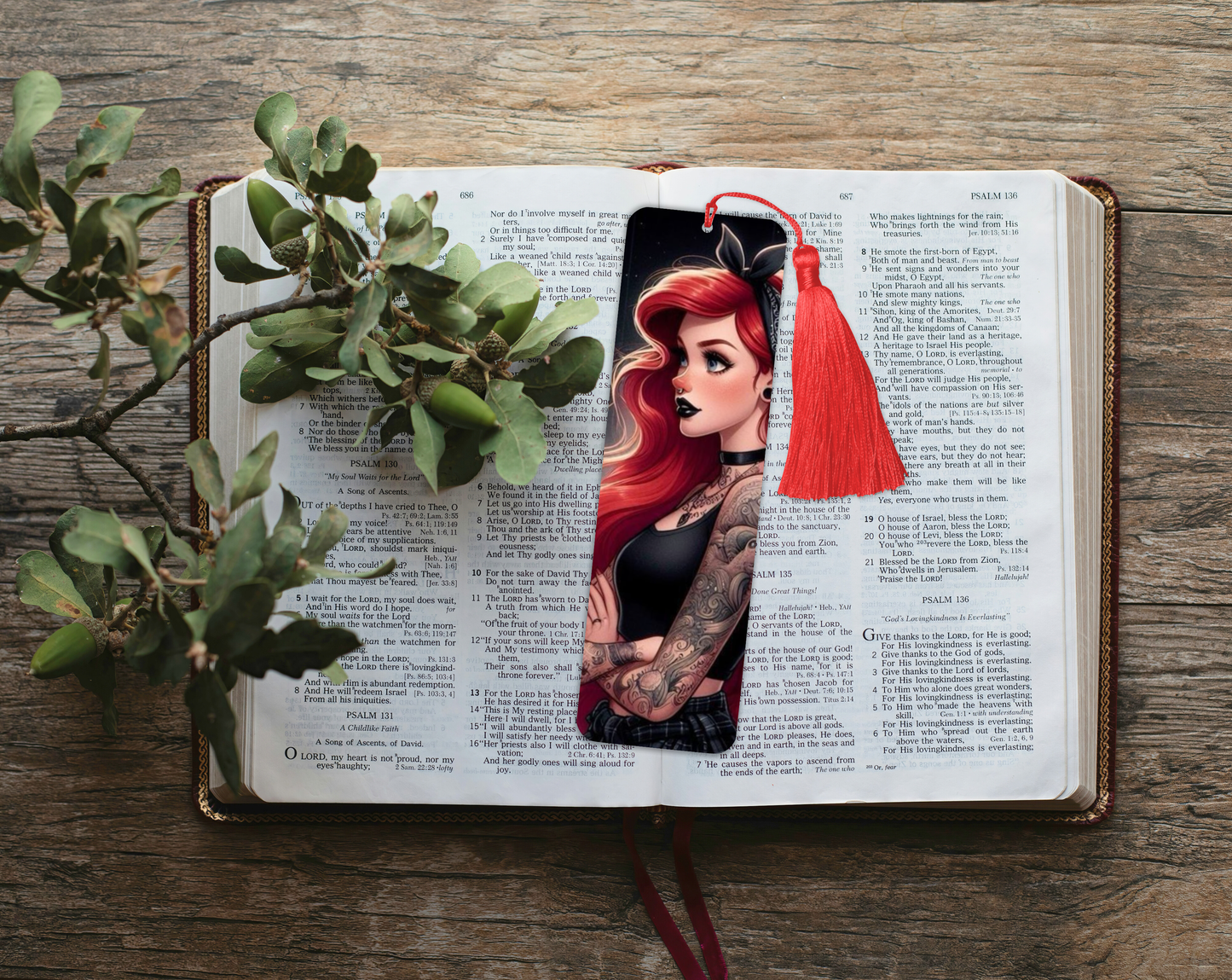 Marque-pages aluminium - Esprit Rock & Girl Power