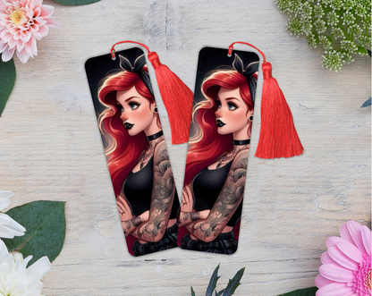 Marque-pages aluminium - Esprit Rock & Girl Power