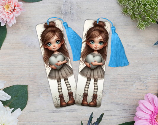 Marque-pages aluminium - Douceur & Tendresse