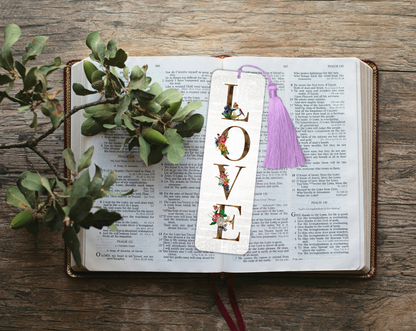 Marque-pages aluminium - Je t'aime