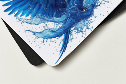 Tapis de souris - Perroquet bleu