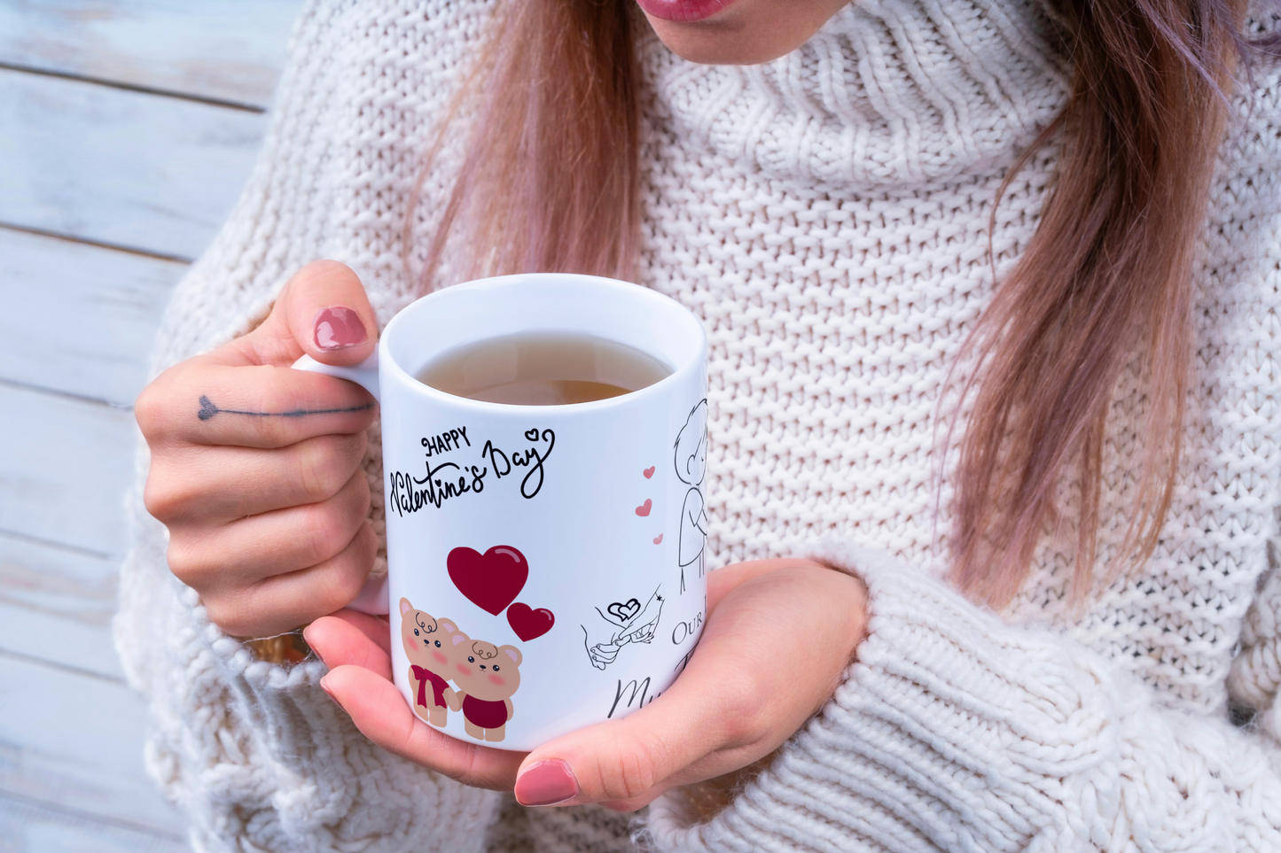 Mug Saint-Valentin - “Our Love Is My Favorite Story”