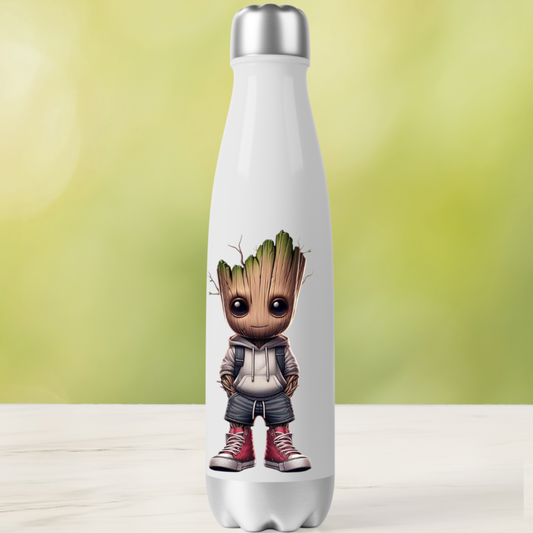 Bouteille - Gourde isotherme en inox - Petit Gardien Style Cartoon (Design A&C My Créa)