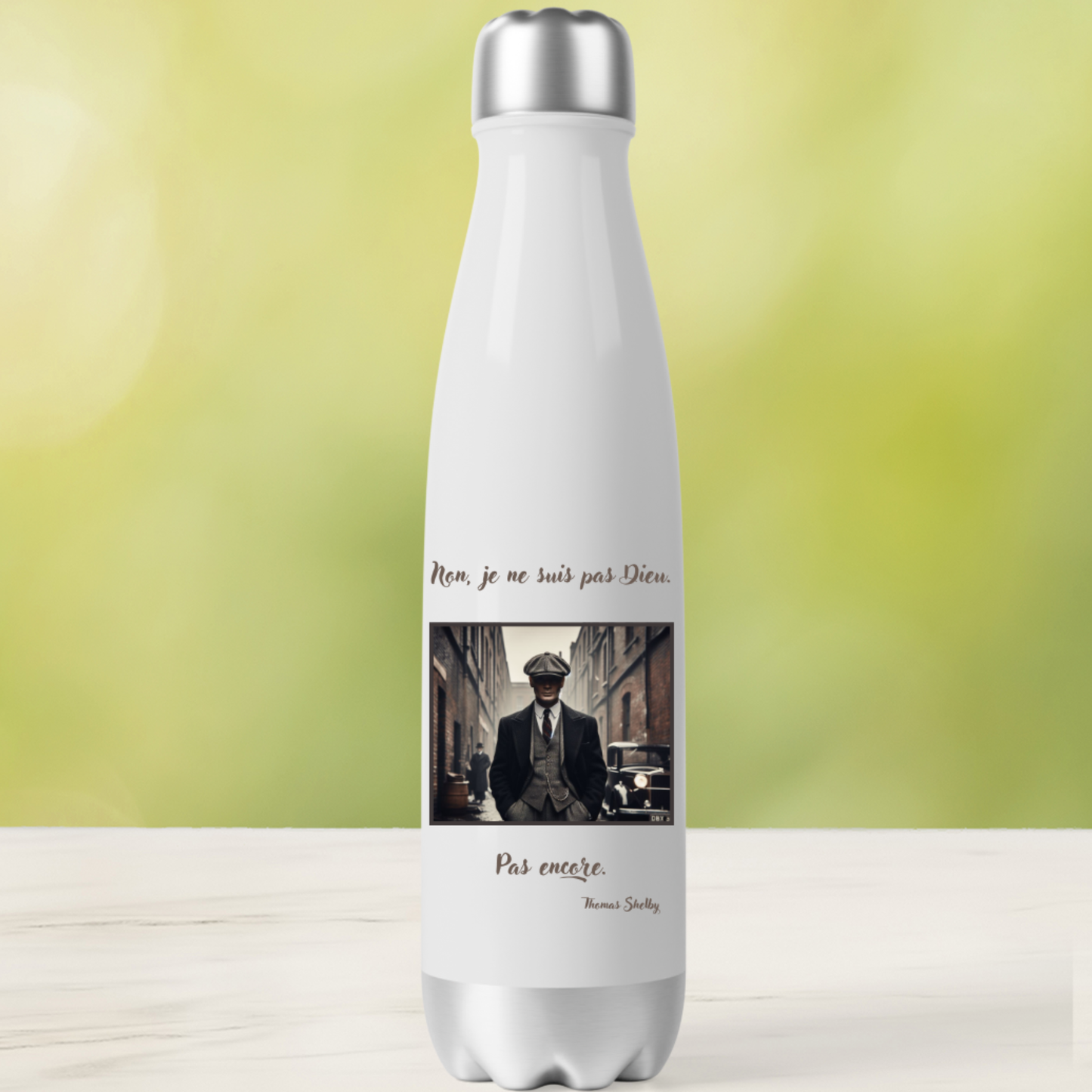 Bouteille - Gourde isotherme en inox - Design Peaky (Design A&C My Créa)