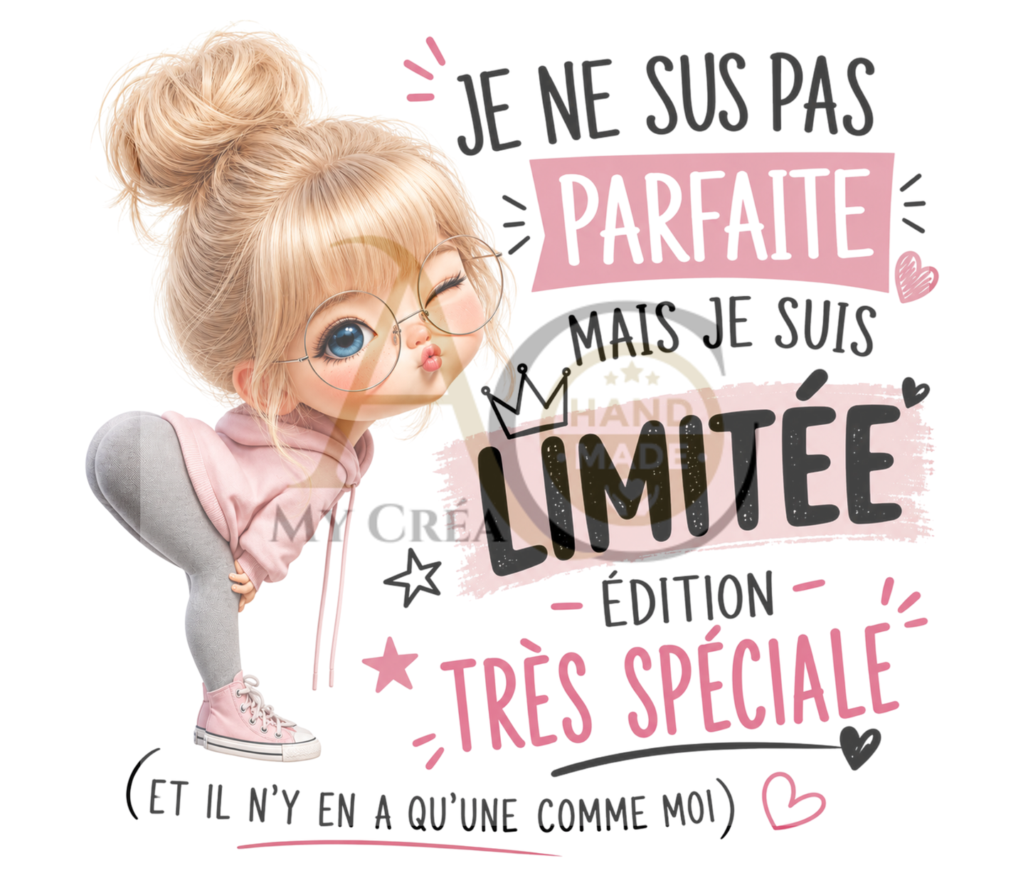 Tumbler « Édition Très Spéciale » – Un Design Fun et Plein de Personnalité (A&C My Créa)