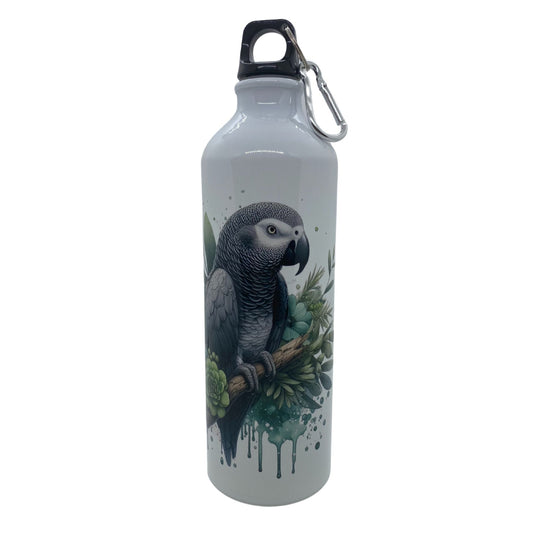 Gourde Sport Aluminium 750 ml - Perroquet sur branche
