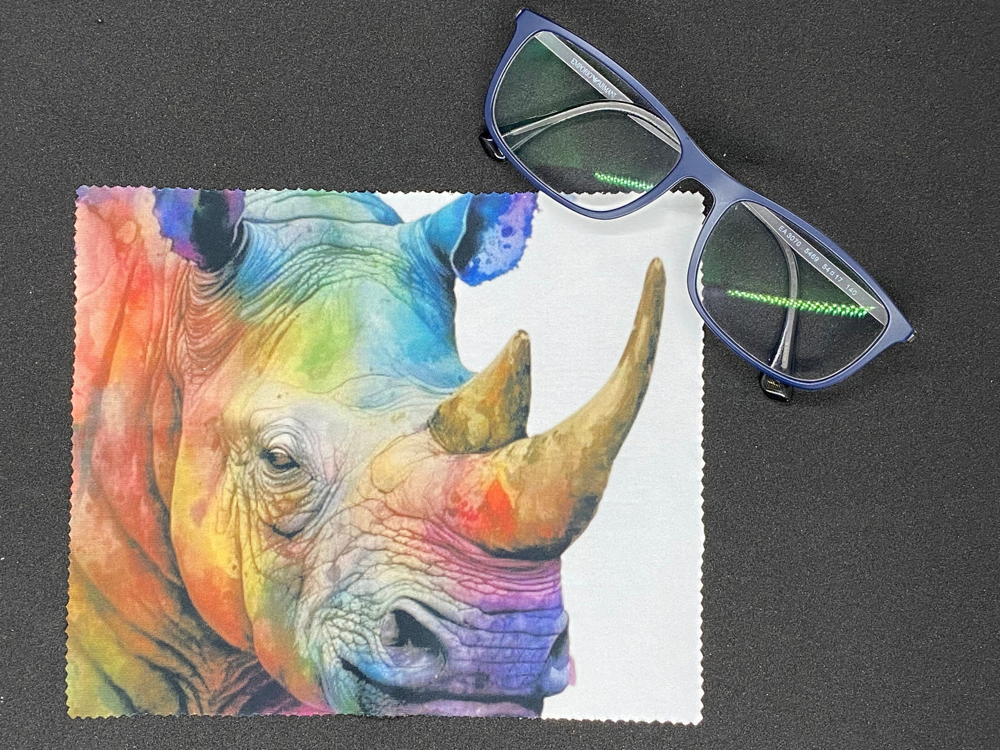 "Rhinoceros" microfiber cloth for screen and glasses