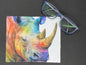 "Rhinoceros" microfiber cloth for screen and glasses