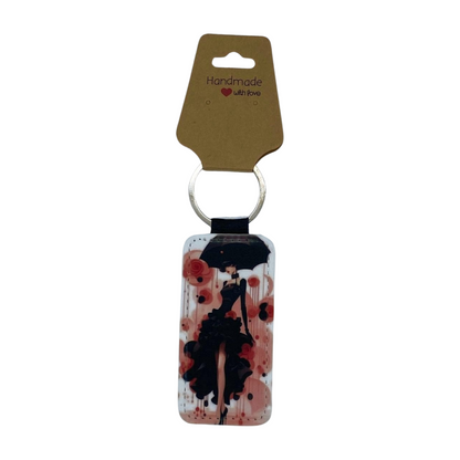 Porte-clé Femme mode parisienne