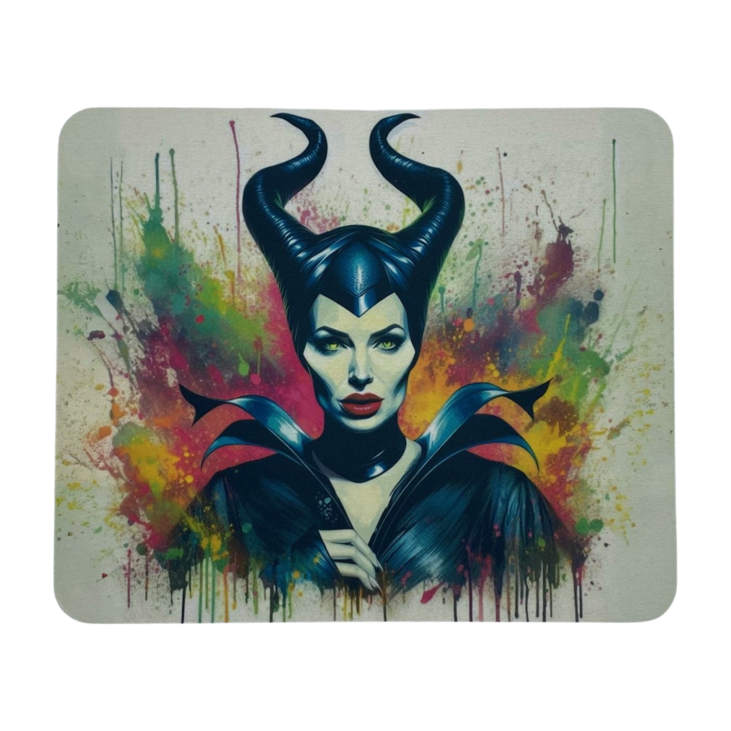 Tapis de souris - Maléfique coloré