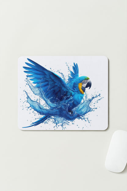 Tapis de souris - Perroquet bleu