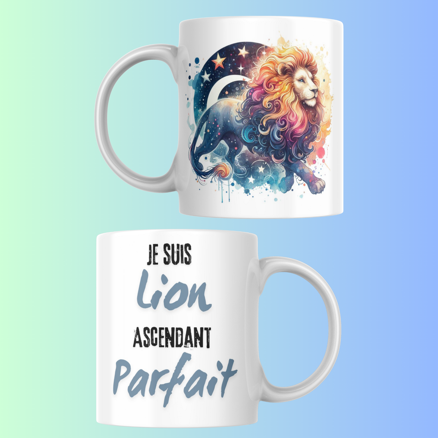 Mug Signe Astrologique – Cadeau Original Zodiaque 12 Signes Céramique 330 ml (A&C My Créa)
