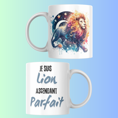 Mug Signe Astrologique – Cadeau Original Zodiaque 12 Signes Céramique 330 ml (A&C My Créa)