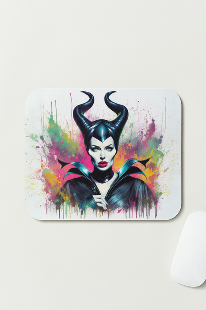 Tapis de souris Maléfique 🦹‍♀️ – Puissance & Explosion de Couleurs