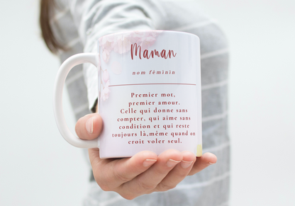 Mug Maman Personnalisé Définition – Cadeau Émotion (A&C My Créa)