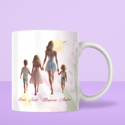 Mug Maman Personnalisé Définition – Cadeau Émotion (A&C My Créa)