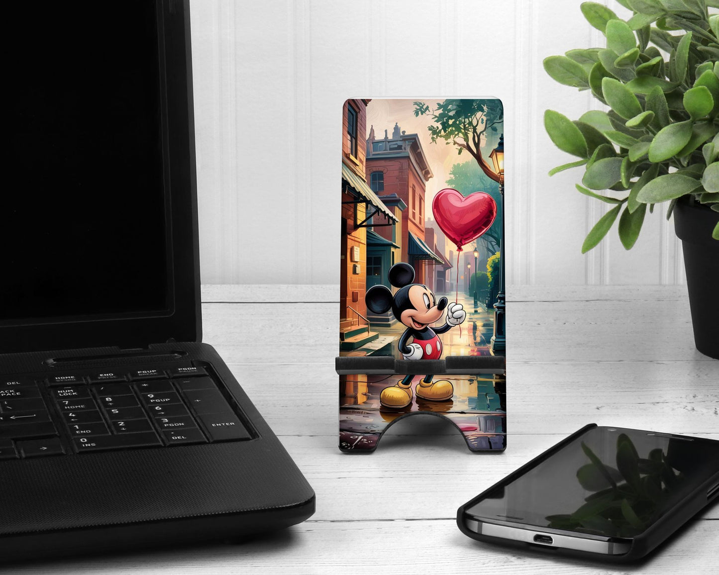 Support Téléphone - Illustration Mickey