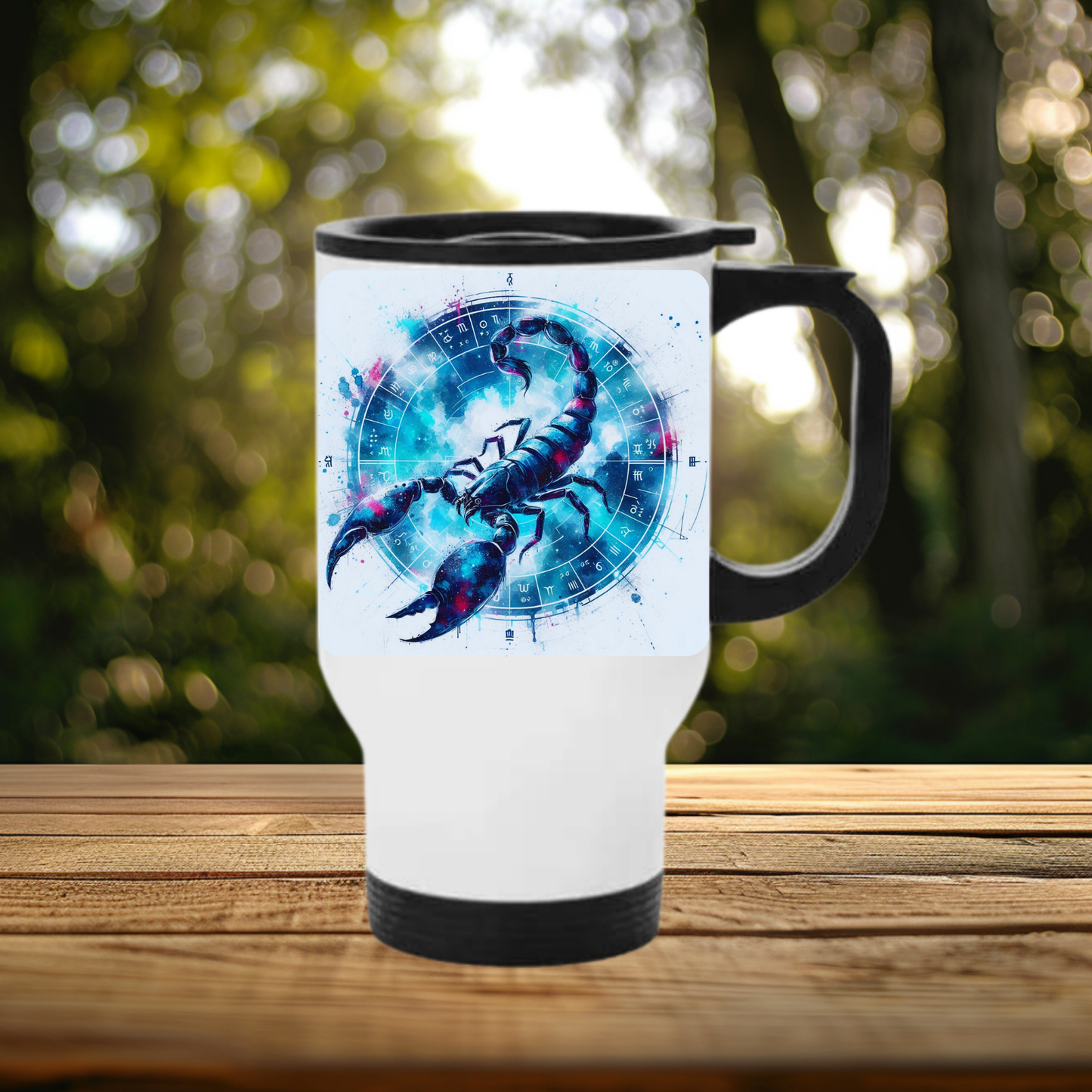 Mug thermos - isotherme Aluminium 450 ml - Signe Astrologique Scorpion