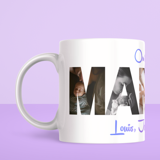 Mug Cadeau Maman – Personnalisé avec Photos (A&C My Créa)