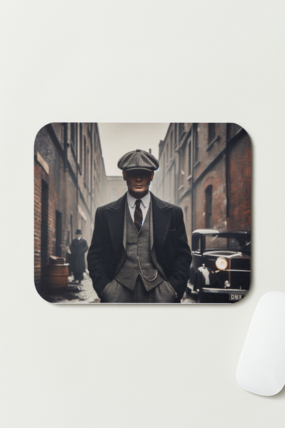 🎨 Tapis de souris – Esprit Peaky Blinders – Charisme & Élégance Vintage