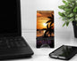 Support Téléphone - "Coucher de soleil tropical"