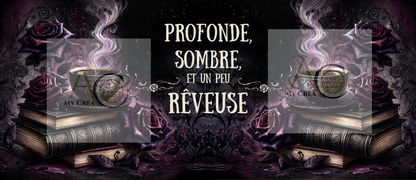 Mug “Profonde Sombre Rêveuse” Cadeau Gothique Original (A&C My Créa)
