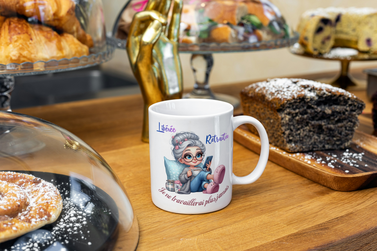 "I'm going to tear your eyes out, asshole" humor mug