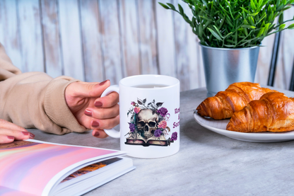 Mug Gothique Roses & Secrets Crâne Floral Original (A&C My Créa)
