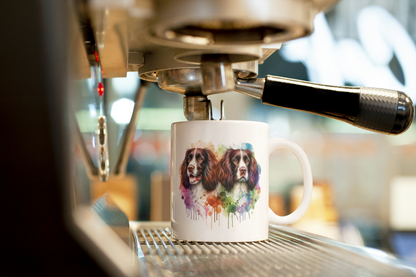 Mug Springer Anglais Aquarelle – Cadeau Original Passion Chien (A&C My Créa)
