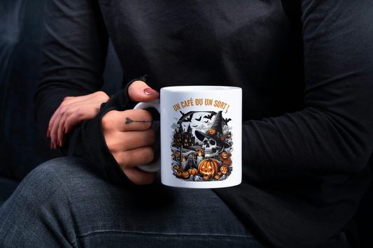 Mug Halloween Un café ou un sort ! – Collection Halloween
