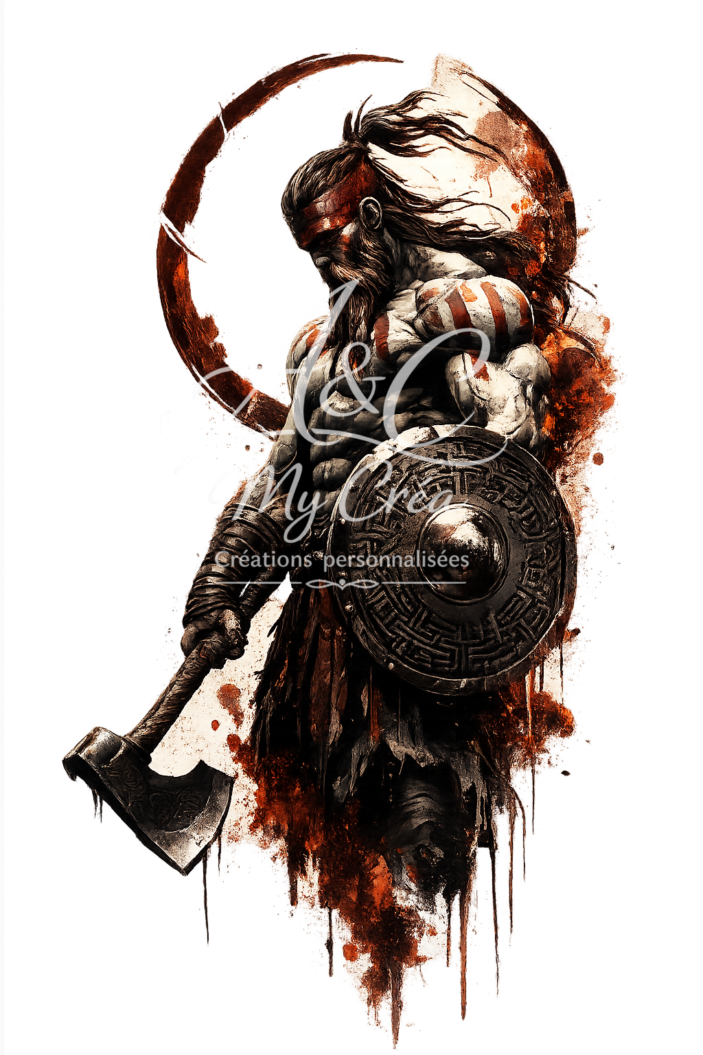 Aluminium-Lesezeichen „Kolibri und Blumen“