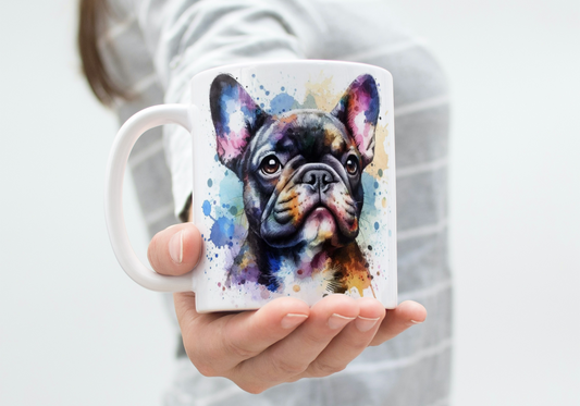 Mug - Bouledogue français artistique