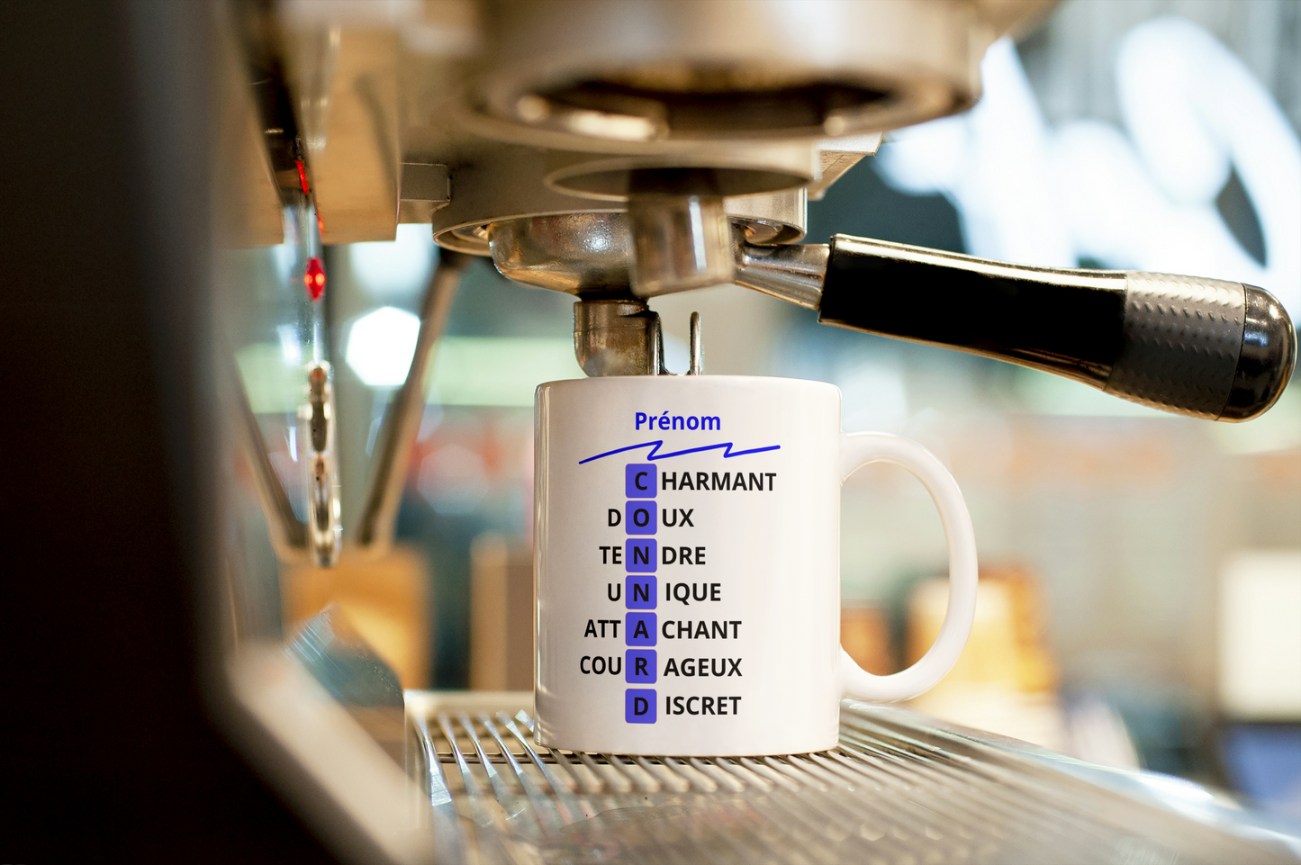 Mug Humoristique Personnalisé Prénom – Cadeau Fun et Original (A&C My Créa)