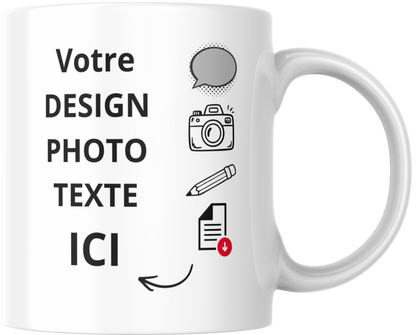 Mug Personnalisable – Photo, Texte & Design Unique (A&C My Créa)