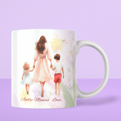 Mug Maman Personnalisé Définition – Cadeau Émotion (A&C My Créa)