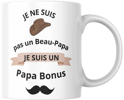 Step-Dad Mug - I'm not a step-dad, I'm a Bonus Dad!