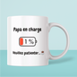 Mug céramique PAPA en charge, veuillez patienter...