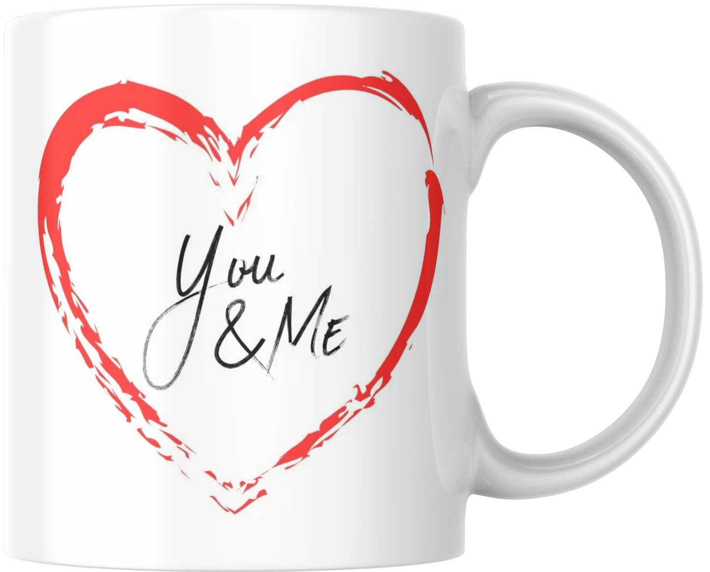 Mug Saint-Valentin "Toi + Moi = ❤️"