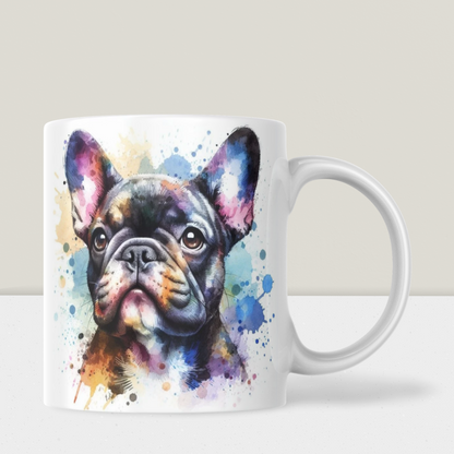 Mug - Bouledogue français artistique