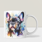 Mug - Bouledogue français artistique