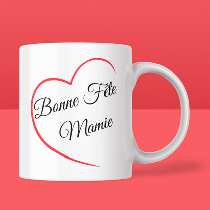 Mug "Bonne fête Mamie"