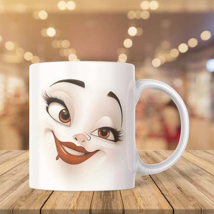 Mug Sourire – Collection Les Mugs Visages