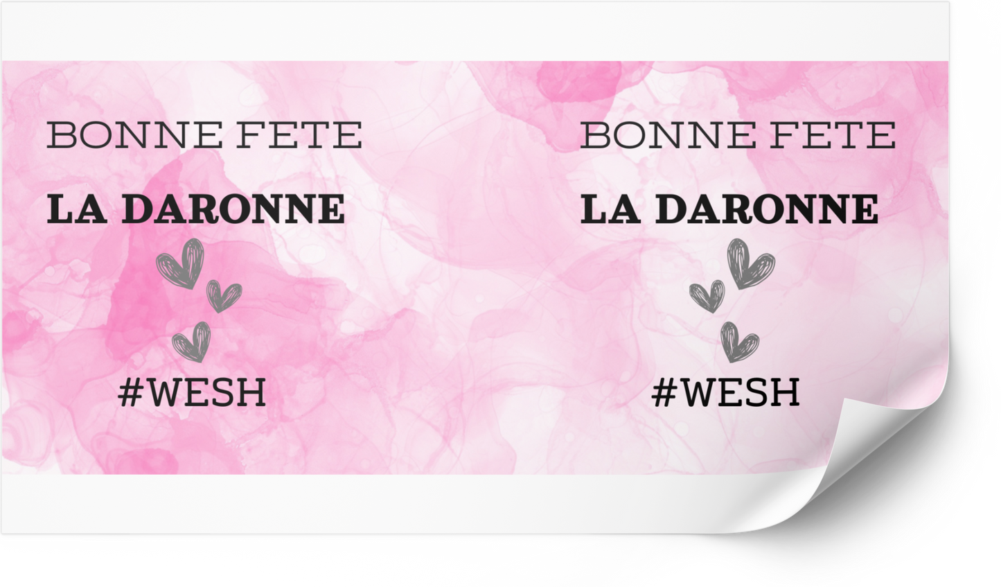 Mug céramique Bonne Fête LA DARONNE - #WESH