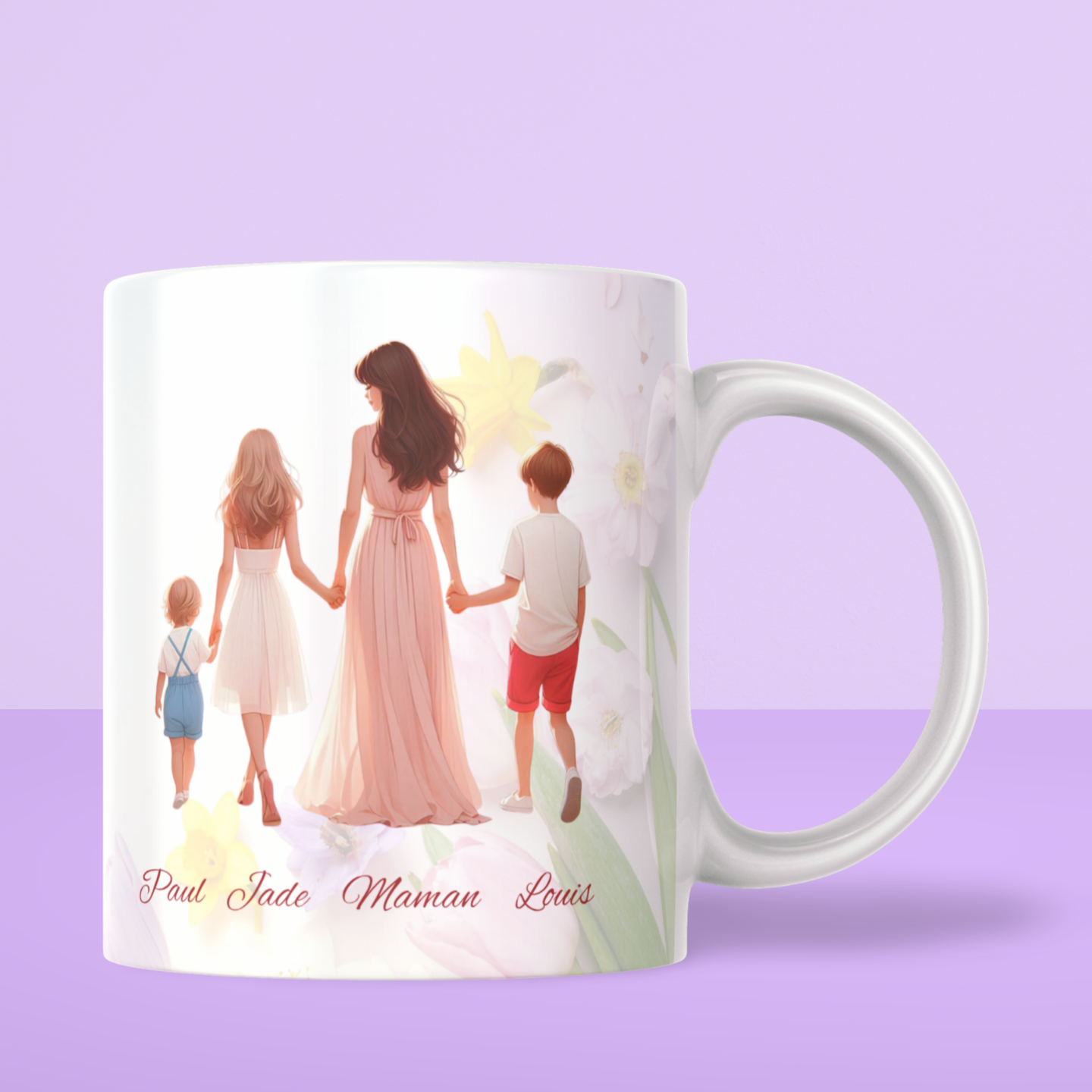 Mug Maman Personnalisé Définition – Cadeau Émotion (A&C My Créa)