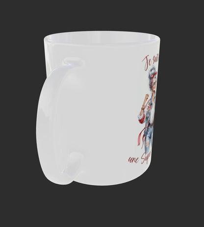 Mug humour - « Je suis une Super Mamie »